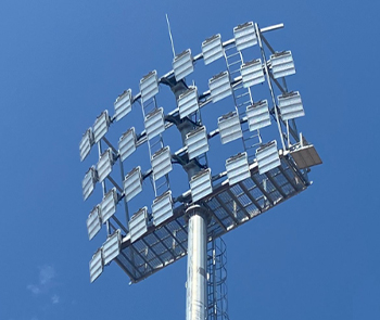 Освещение от МСК «БЛ ГРУПП» для стадиона в Бердске