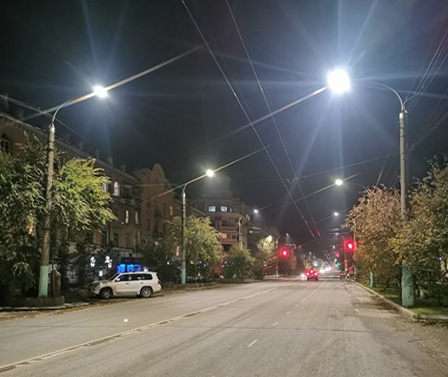 Концессия в Чите: продолжается модернизация системы наружного освещения