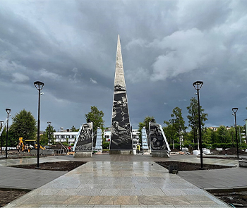 «Дальберги» для мемориальной композиции в Северодвинске